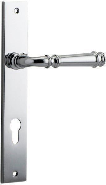 Verona Lever - Rectangular Backplate - Entry - Point - 11706E85 - Iver