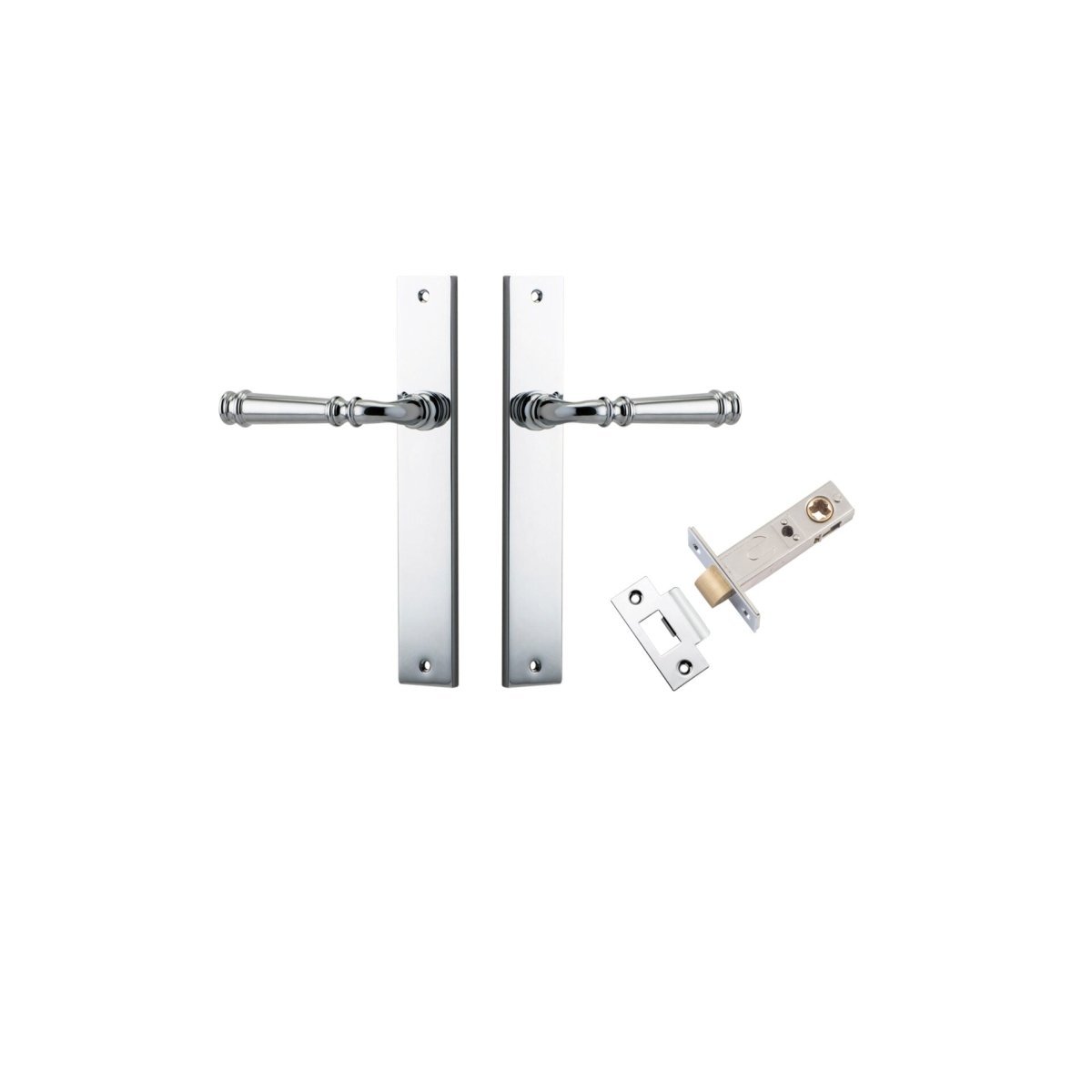 Verona Lever - Rectangular Backplate - Entry - Point - 11706KPASS60 - Iver