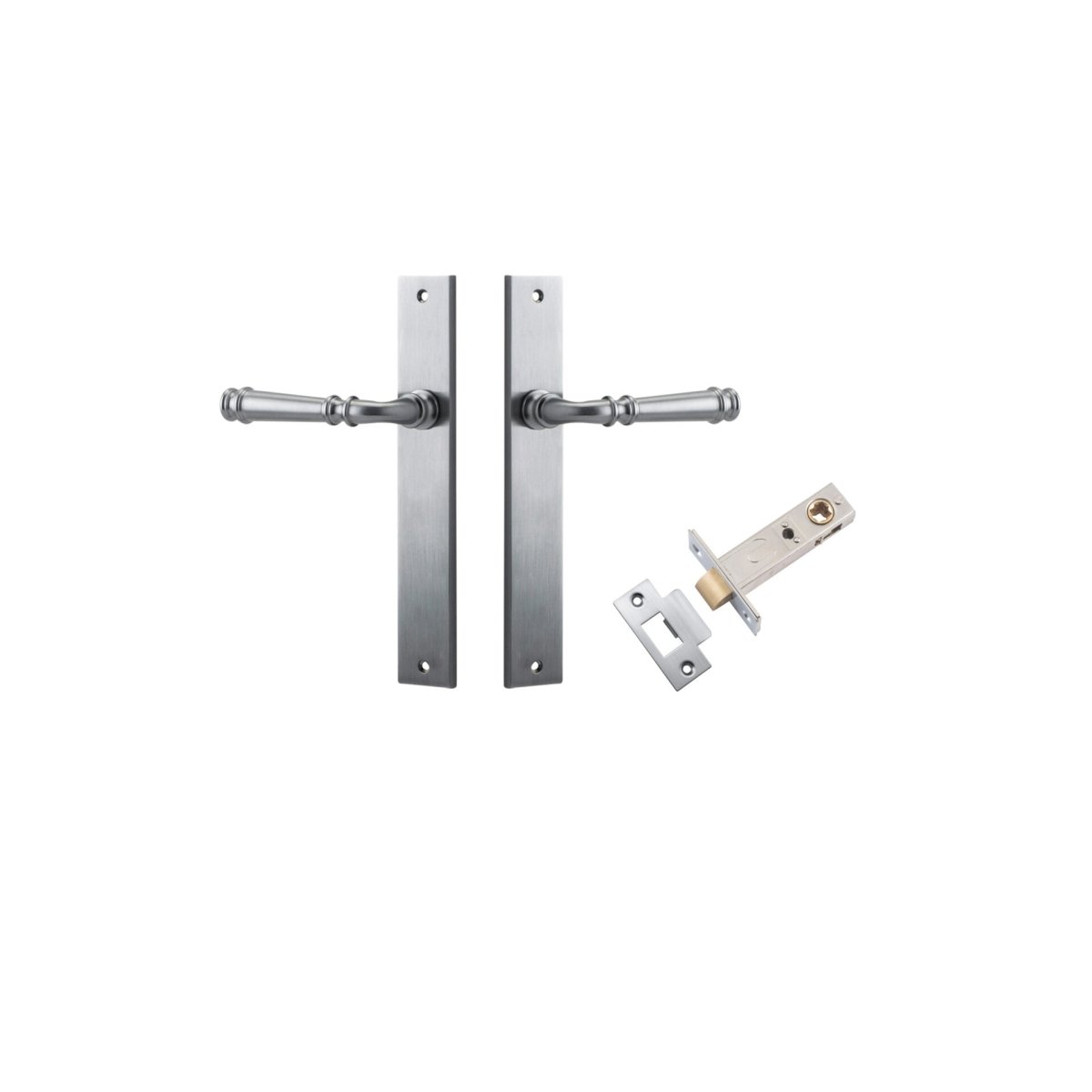 Verona Lever - Rectangular Backplate - Entry - Point - 12206KPASS60 - Iver