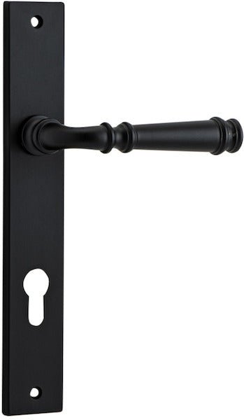 Verona Lever - Rectangular Backplate - Entry - Point - 12706E85 - Iver