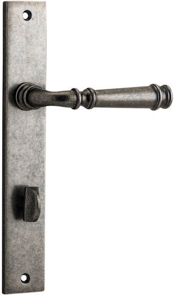 Verona Lever - Rectangular Backplate - Entry - Point - 13706P85 - Iver