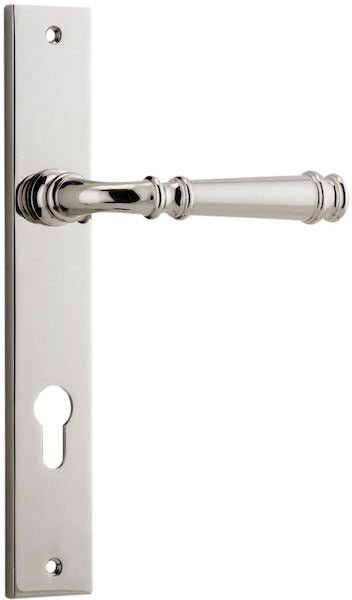 Verona Lever - Rectangular Backplate - Entry - Point - 14206E85 - Iver