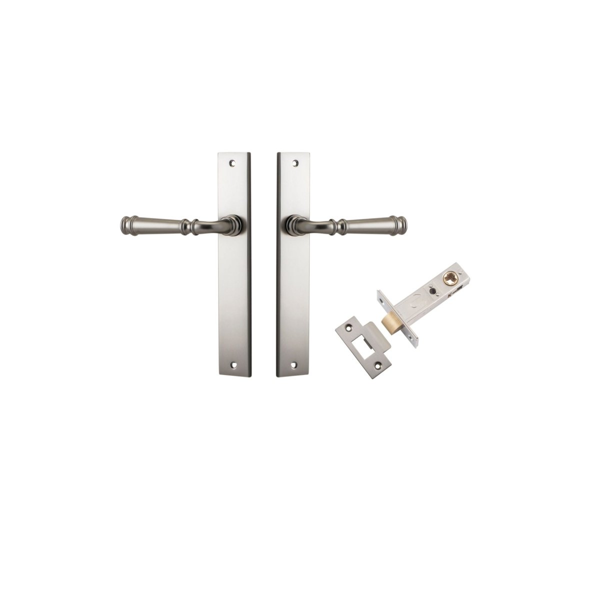 Verona Lever - Rectangular Backplate - Entry - Point - 14706KPASS60 - Iver