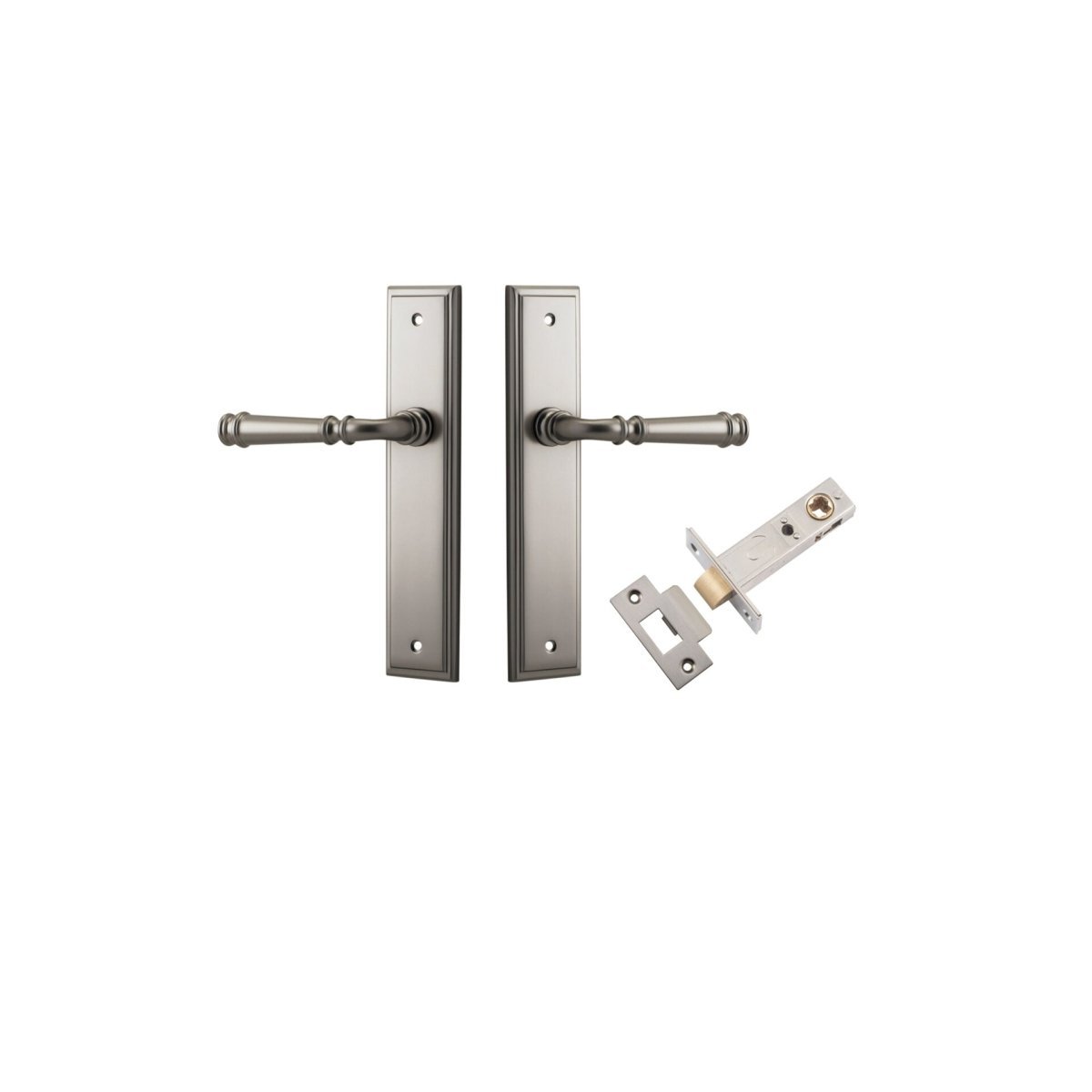 Verona Lever - Stepped Backplate - Entry - Point - 14742KPASS60 - Iver