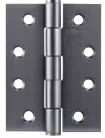 Vivid Collection Loose Pin Butt Hinge (Single) - Gun Metal - Entry - Point - VIVLP/GMPVD - Lockwood