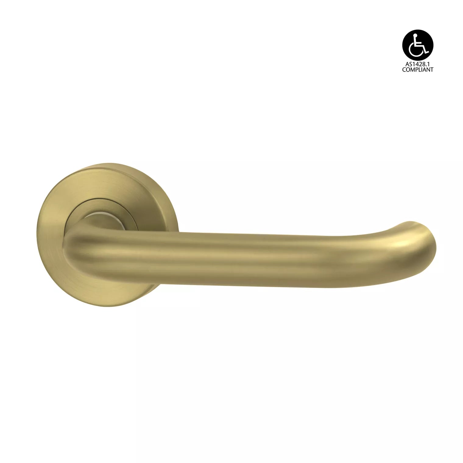 Lockwood Vivid Collection Lever 2 - Satin Brass