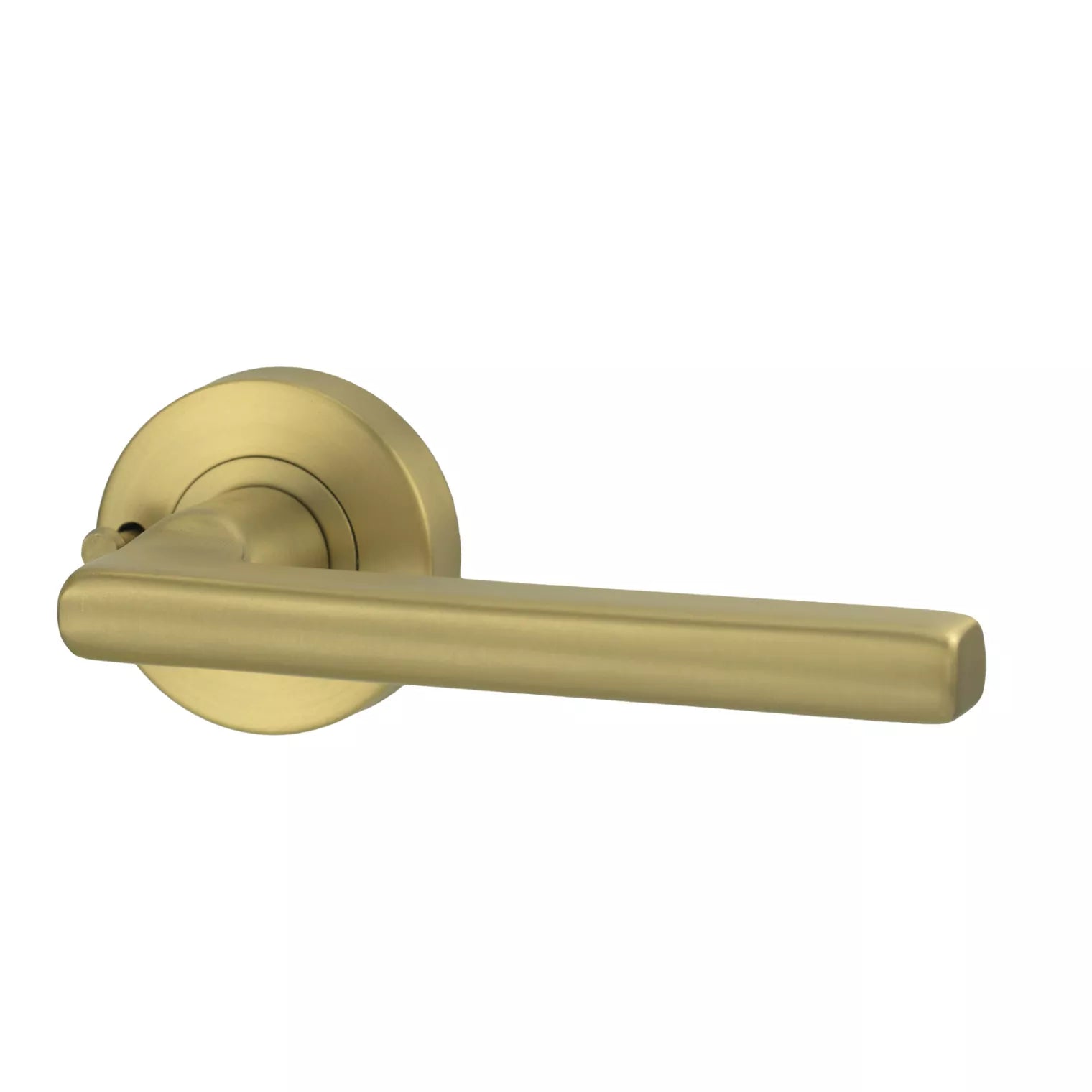 Lockwood Vivid Collection Lever 4 - Satin Brass