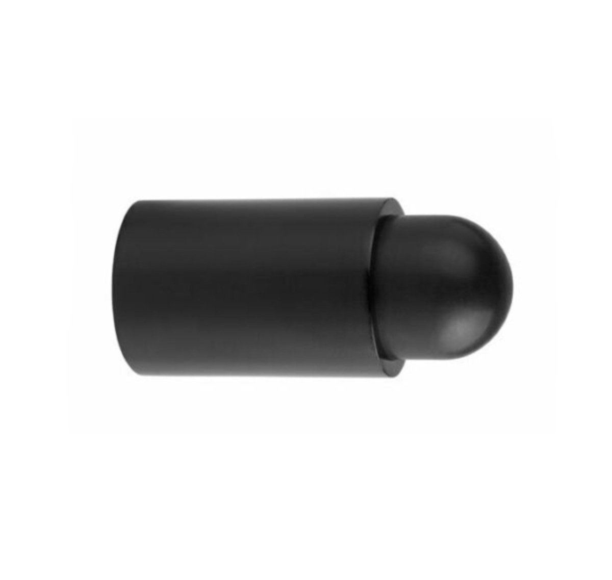 Wall Mounted Door Stop – 35mm diameter By Zanda - Entry - Point - 5266.BLK - Zanda