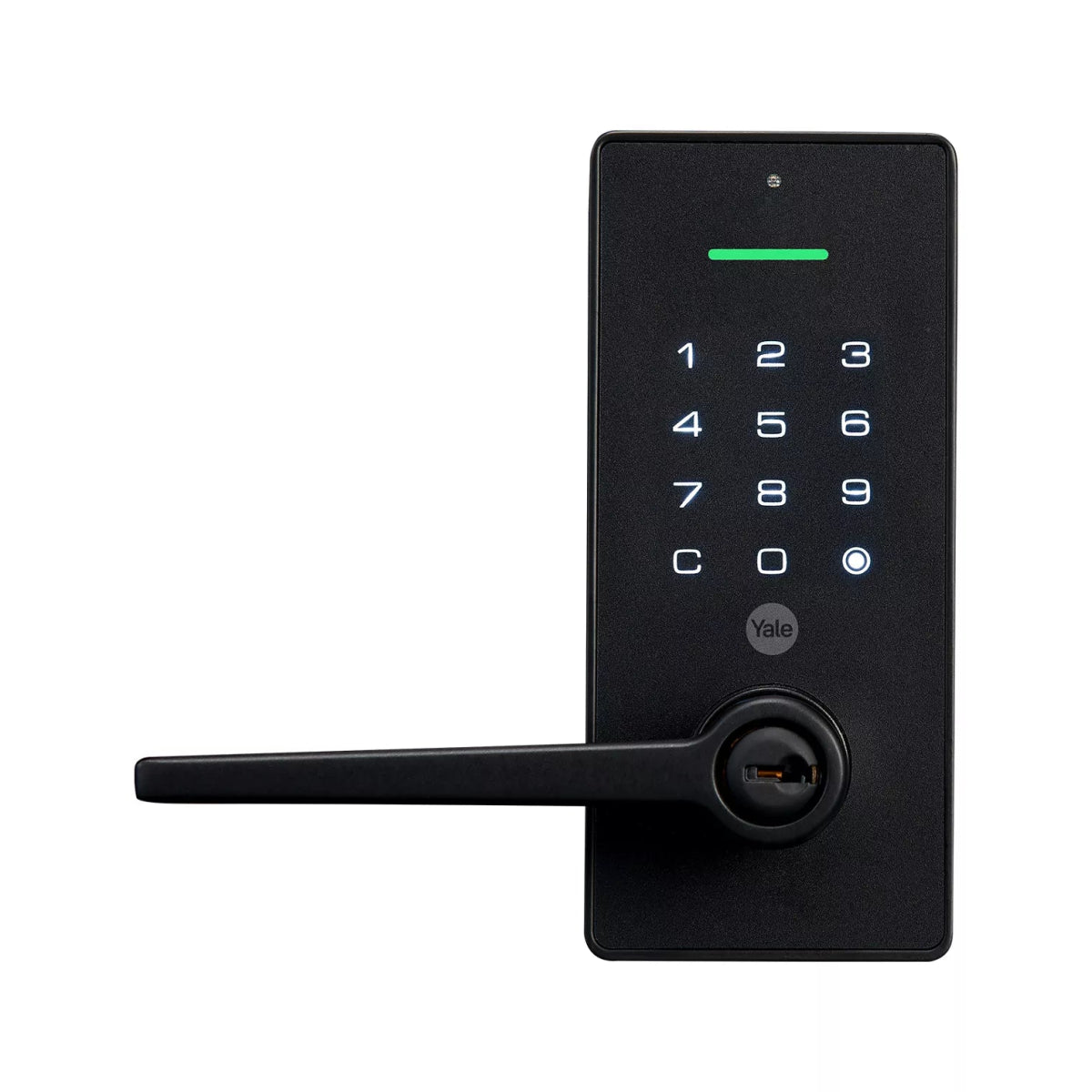 Yale Libi™ Digital Lever Keyed - Black - Entry - Point - YLBL226NRMBK - Yale