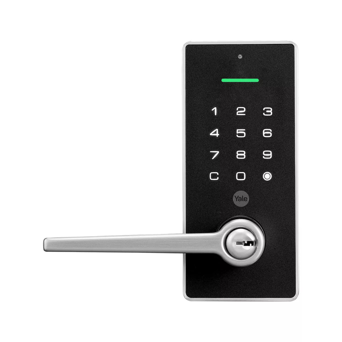 Yale Libi™ Digital Lever Keyed - Satin Nickel - Entry - Point - YLBL226NRSN - Yale